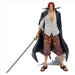 Figurine Shanks One Piece BANPRESTO vue de face avec détails précis et couleurs vives