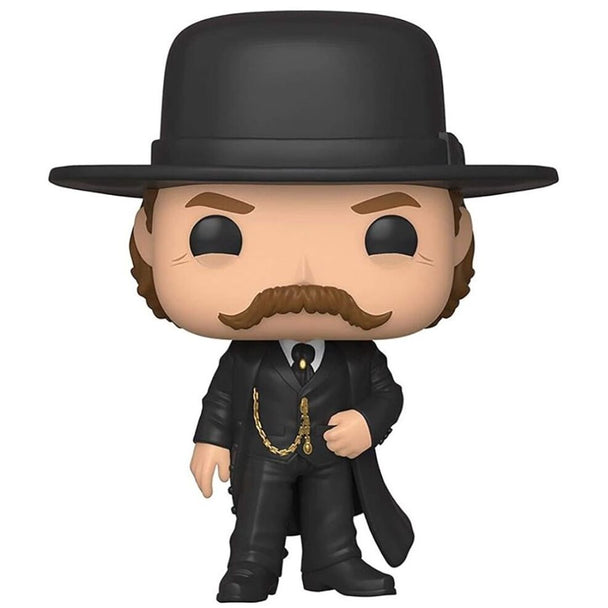 Figurine Funko POP Wyatt Earp Tombstone en vinyle de 9 cm dans sa boîte vitrine avec fenêtre transparente