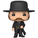 Figurine Funko POP Wyatt Earp Tombstone en vinyle de 9 cm dans sa boîte vitrine avec fenêtre transparente