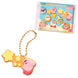 Anneau métallique solide du porte-clés Kirby Cookie Surprise signé BANDAI