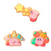 Collection de plusieurs porte-clés Kirby Cookie Surprise alignés côte à côte