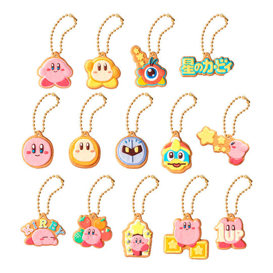 Porte-clés Kirby Cookie Surprise 5cm vue de face avec couleurs vives