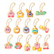 Porte-clés Kirby Cookie Surprise 5cm vue de face avec couleurs vives