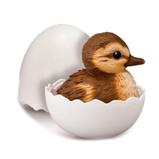 Collection de figurines Baby Bird BANDAI alignées sur fond blanc
