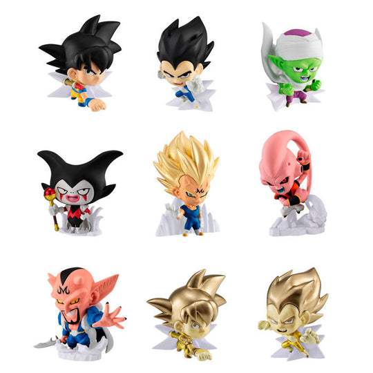 Figurine Dragon Ball Super Warrior surprise de 5cm vue de face avec détails colorés