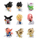 Figurine Dragon Ball Super Warrior surprise de 5cm vue de face avec détails colorés