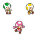 Magnet Yoshi vert 6cm, compagnon de Mario, produit officiel BANDAI
