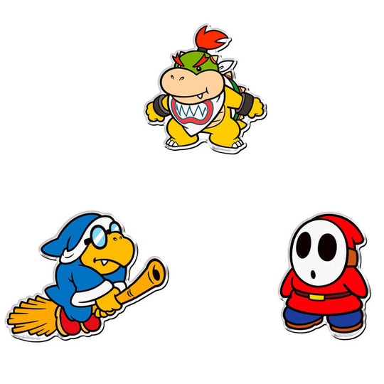 Magnet Boo 6cm, fantôme emblématique de la série Super Mario Bros, figurine surprise
