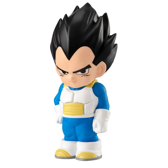 Zoom sur le visage expressif de la figurine Dragon Ball Daima Sofbits