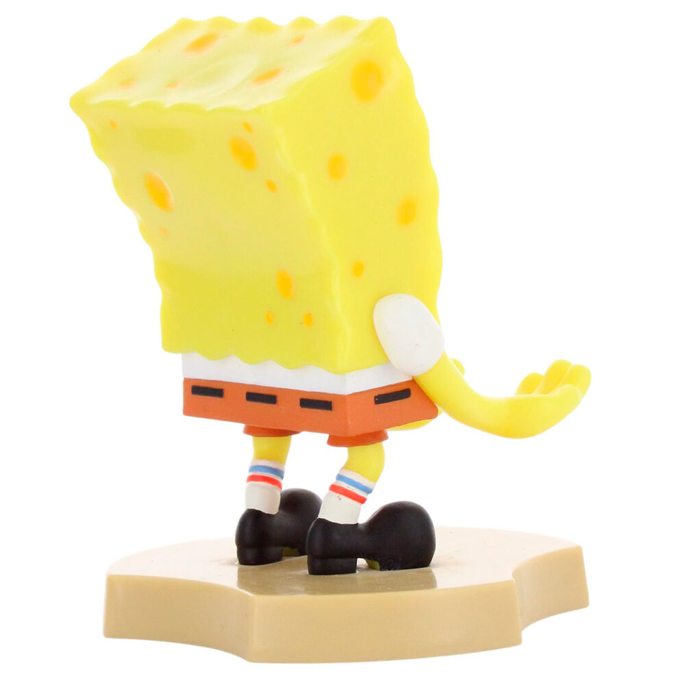 Détail du visage souriant de Spongebob sur le support écouteurs EXQUISITE GAMING