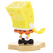 Détail du visage souriant de Spongebob sur le support écouteurs EXQUISITE GAMING