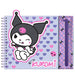 Vue du set de coloriage Hello Kitty et Kuromi avec couverture colorée et personnages emblématiques Sanrio