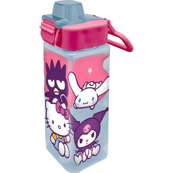 Gourde Hello Kitty and Friends 500ml avec design coloré pour enfants, idéale pour l'école et les sorties.