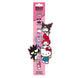 Montre digitale Hello Kitty et ses amis avec bracelet rose et cadran numérique affichant l’heure