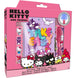 Couverture colorée du journal Hello Kitty et Amis avec illustrations des personnages emblématiques et dimensions 23x22x3cm