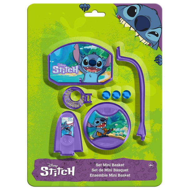 Set mini paniers Disney Stitch KIDS LICENSING dimensions 21x28,5cm, parfait pour rangement enfantin coloré et pratique.
