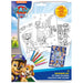 Set de coloriage autocollants Pat'Patrouille avec personnages à colorier et format 21x18,5cm