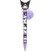 Vue rapprochée du pen topper Hello Kitty Kuromi montrant les détails colorés et le design KIDS LICENSING