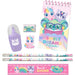 Détail des accessoires inclus dans le set papeterie Sweet Dreams pour enfants