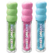 Gros plan sur les différentes teintes de maquillage pour lèvres du set Sweet Dreams shiny lips enfant