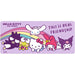 Détail du tapis gaming Hello Kitty avec texture lisse et surface antidérapante pour une meilleure stabilité