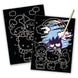 Vue rapprochée du set Hello Kitty et ses amis montrant les détails colorés et le format 22,5x29,5 cm