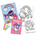 Vue rapprochée des illustrations Hello Kitty et ses amis dans le set de coloriage KIDS LICENSING