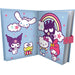 Détail du système de verrouillage sécurisé du journal électronique Hello Kitty pour enfants