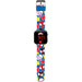 Détail du cadran de la montre Marvel Spidey The Amazing Friends avec logo et design enfantin
