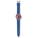 Détail du cadran de la montre enfant Marvel Spiderman avec aiguilles et logo officiel KIDS LICENSING.