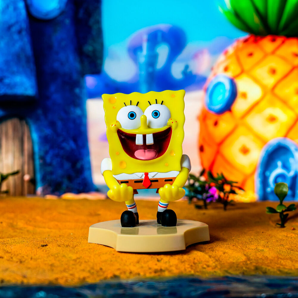 Gros plan sur la texture et la finition du mini cable guy Spongebob EXQUISITE GAMING