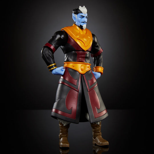 Figurine King Keldor articulée montrant ses 30 points d'articulation en position dynamique