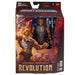 Détail de la plaque interchangeable sur l'armure de la figurine He-Man