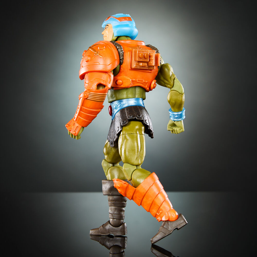 Accessoires de la figurine Man-At-Arms : massue avec deux extrémités interchangeables détaillées