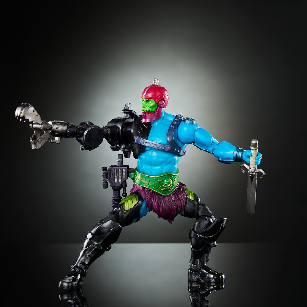 Emballage vitrine transparent de la figurine Trap Jaw Masters of the Universe New Eternia
