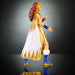 Figurine Sorceress Teela en pose dynamique montrant ses 30 points d'articulation
