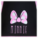 Vue latérale montrant les poches latérales pratiques du sac à dos Loungefly Disney Minnie Floral Rock the Dots