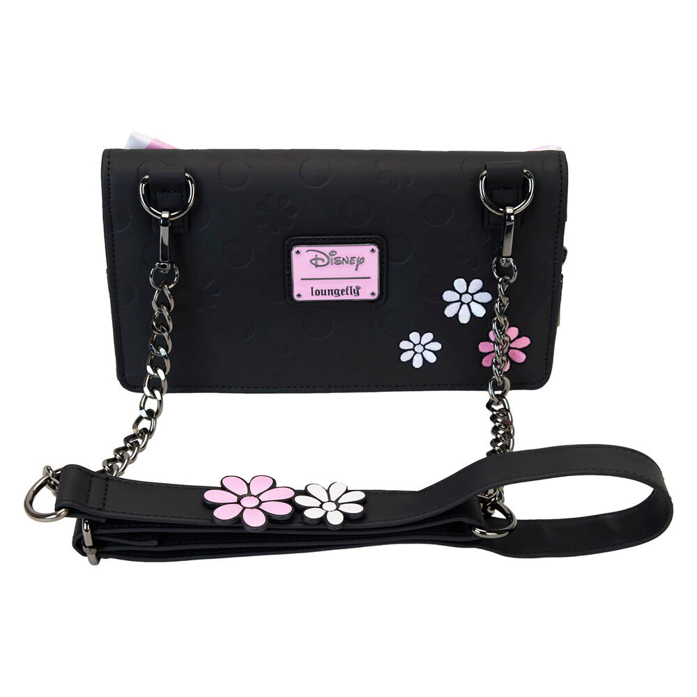 Fermeture à bouton-pression bronze du sac à bandoulière Loungefly Disney Minnie