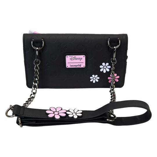 Fermeture à bouton-pression bronze du sac à bandoulière Loungefly Disney Minnie