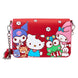 Intérieur du sac Hello Kitty and Friends avec doublure assortie et espace de rangement