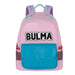 Sac à dos Bulma Dragon Ball vue de face avec design coloré et logo KARACTERMANIA