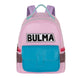 Sac à dos Bulma Dragon Ball vue de face avec design coloré et logo KARACTERMANIA