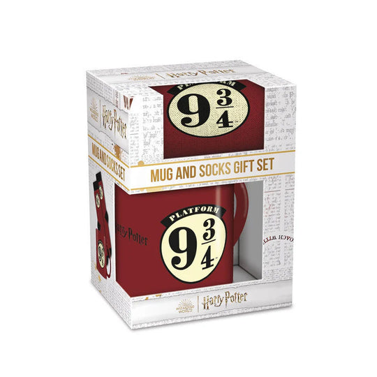 Paire de chaussettes Harry Potter taille 36-41 avec motif Platform 9 3/4