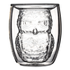 Gobelet 3D double paroi Harry Potter Hedwig vue de face avec détails de la tête de chouette.
