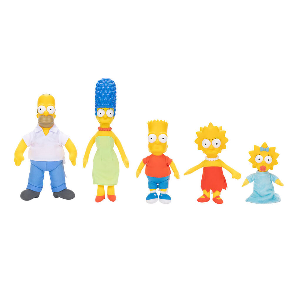 Peluches Simpsons 30cm - détail visage de Homer Simpson en peluche officielle