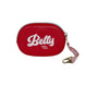 Détail du porte-monnaie Betty Boop Fashion montrant la fermeture et les dimensions compactes 12x1,5x8,5 cm