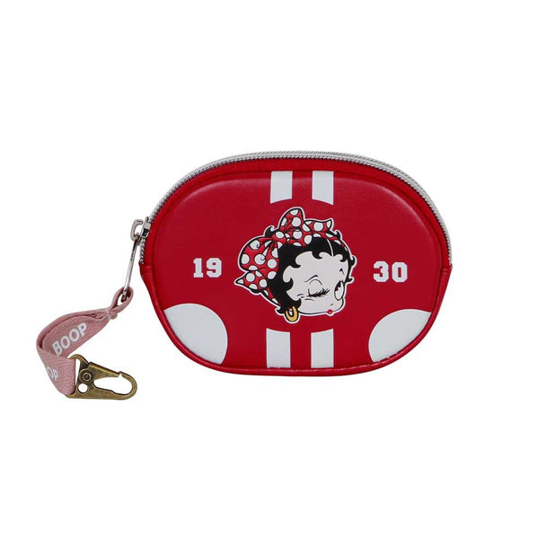 Porte-monnaie Betty Boop Fashion vue de face avec design coloré et marque KARACTERMANIA visible