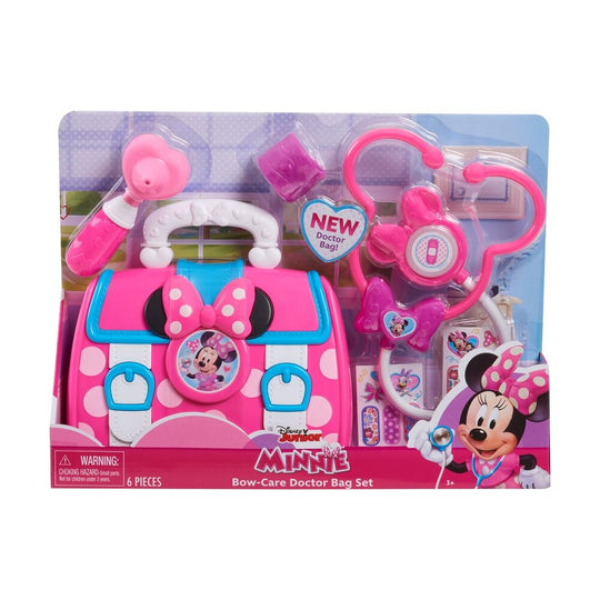 Set docteur Minnie Disney avec 6 pièces colorées pour enfants dès 3 ans