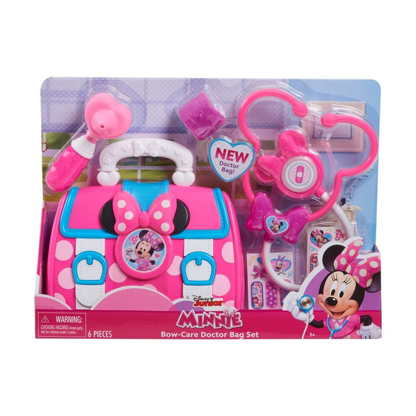 Set docteur Minnie Disney avec 6 pièces colorées pour enfants dès 3 ans