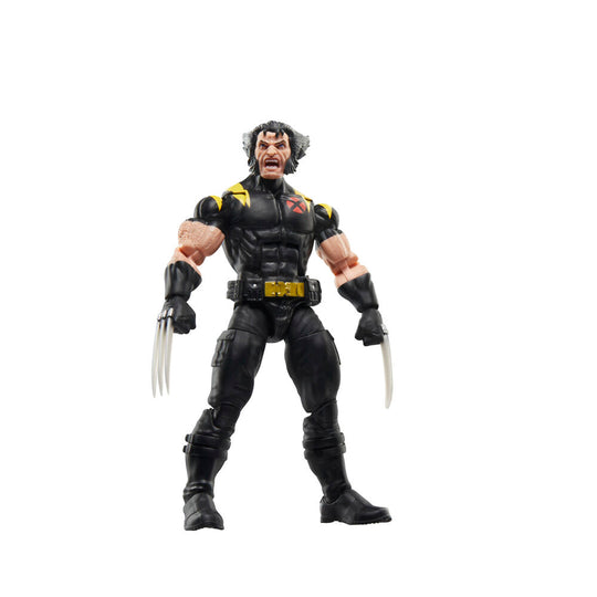 Vue rapprochée des griffes acérées de la figurine articulée Wolverine